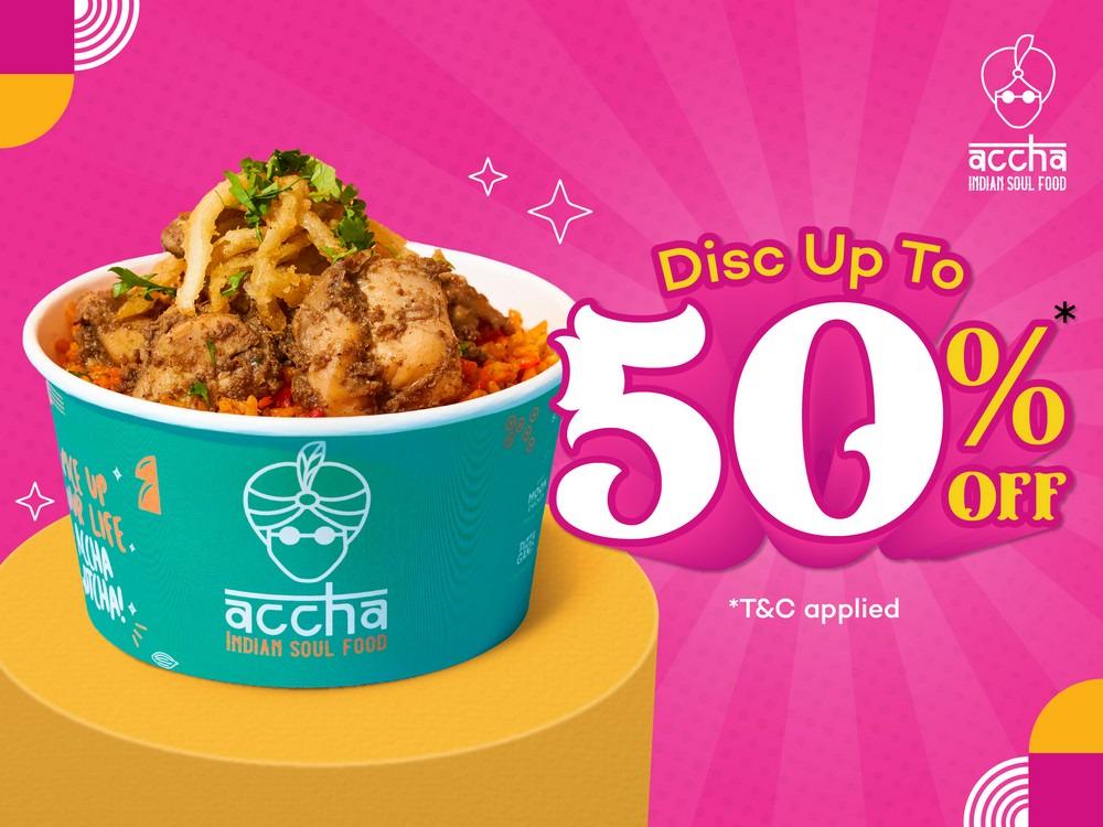 Accha Indian Soul Food by Hangry, Buah Batu GoFood