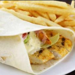 Cheese Chiken Kebab French Fries