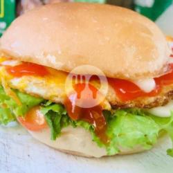 Burger Telur Dadar