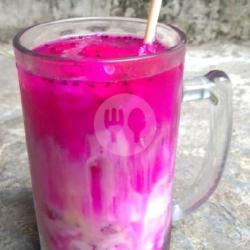 Es Kelapa Rasa Buah Naga  Alpukat Merah Sirup Bango