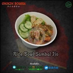 Chicken Rice Bowl Sambel Ijo