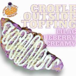 2 Croffle Lilac Blueberry Creamy