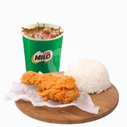 Paket Fried Chicken Milo