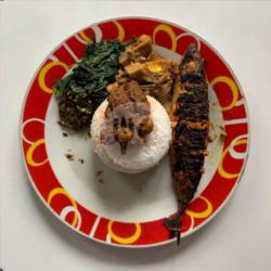 Nasi Ikan Salem Bakar