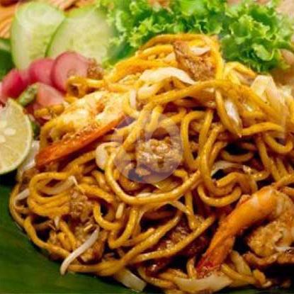 Mie Aceh Goreng Udang Dan Daging