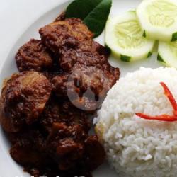 Nasi Semur Jengkol Air Mineral