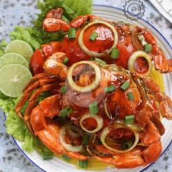 Kepiting Saus Mentega Full Daging