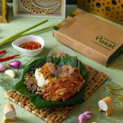 Nasi Bakar Sapi Rica-rica