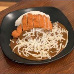 Chicken Katsu Moza Curry W/ Rice