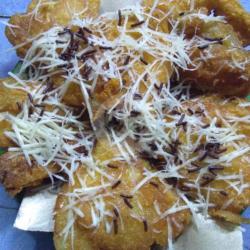 Pisang Krispy Dg Taburan Keju Susu Mesis