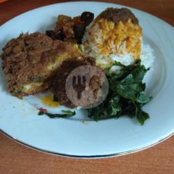 Nasi Rendang   Telur Dadar Free Sereh Tawar