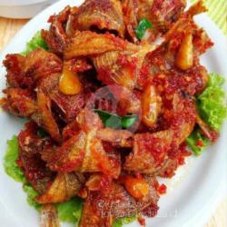 Ikan Asin Kipas Balado Merah