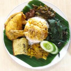 Nasi Ayam Gulai Dadar/perkedel