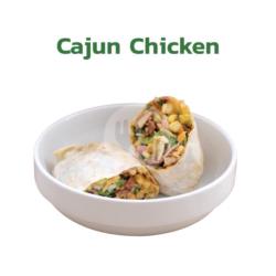 Salad Cajun Chicken Wrap