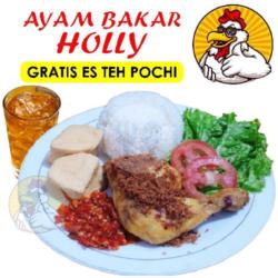 Nasi Ayam Goreng Tahu Tempr Es Teh Pochi