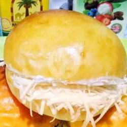 Roti Burger Panggang Keju Susu