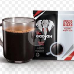 Kopi Hitam Tubruk Gajah