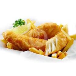 Breaded Fish And Chips Mahi-mahi (100 Gram)