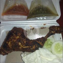 Ayam Bakar Oles Bumbu Kacang   Sambel Setan