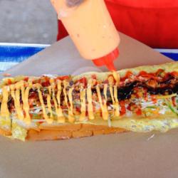 Roti John Beef & Cheese (small 20cm)