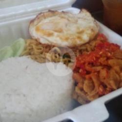 Paket Mie Telor, Ayam Geprek  Nasi