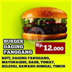 Burger Daging Pangang