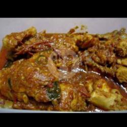 Bebek Rica Rica Mercon   Nasi