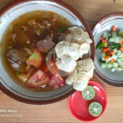 Soto Betawi Bening Daging