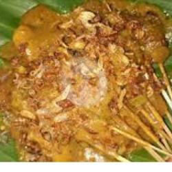 Sate Jantung Sapi/ Ketupat