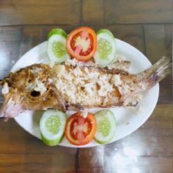 Ikan Krapu Goreng