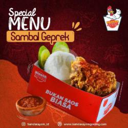 Paket Fried Chicken Ayam Geprek