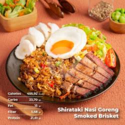 Shirataki Nasi Goreng Smoked Brisket (455 Cals)