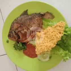 Nasi Bawal Geprek Kremesss