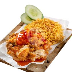 Paket Indomie Ayam Geprek Saus Bangkok