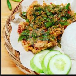 Ayam Geprek Sambal Kemangi Rawit