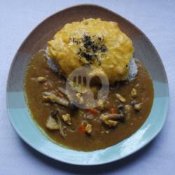 Chicken Curry Rice   Scramble Egg