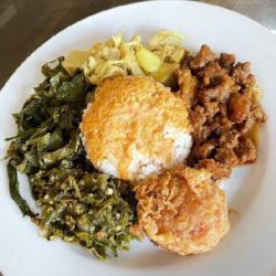 Nasi   Cincang /gulai Baga