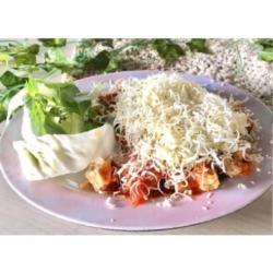 Ayam Saus Keju   Nasi