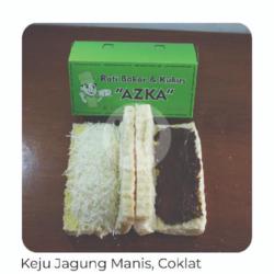 Roti Kasino 1/2 Keju Jagung Manis Susu - 1/2 Coklat Susu