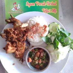 Ayam Herbal Pecak   Nasi