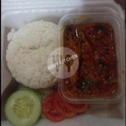 Paket Nasi Tongkol Rica Rica