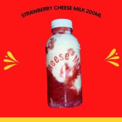 Strawberry Cheese Milk 200 Ml / Susu Keju Strawberry 200 Ml