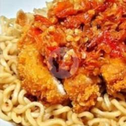 Mie Chicken Katsu Geprek