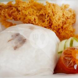 Dada/sayap Kremes(kriuk)   Nasi