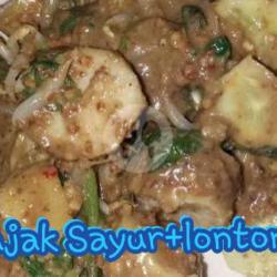 Rujak Sayur   Lontong