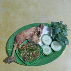 Ayam Goreng Kampung  Paha Sambel Ijo