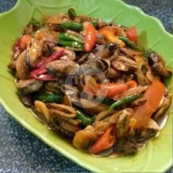 Nasi Tumis Kerang Hijau