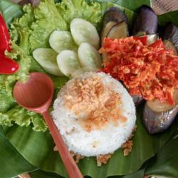 Nasi Terong Geprek
