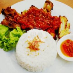 Nasi Belut Bakar Tanpa Tulang Sambal Tumis