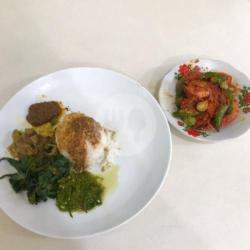 Nasi Rames   Udang Balado